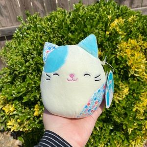 Squishmallow 5 Inch Kesla the Cat Easter Floral